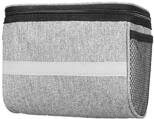 Limtula Isolierte Vordertasche für Fahrräder, Rennrad, Lenkertasche, Kühltasche mit reflektierenden Streifen