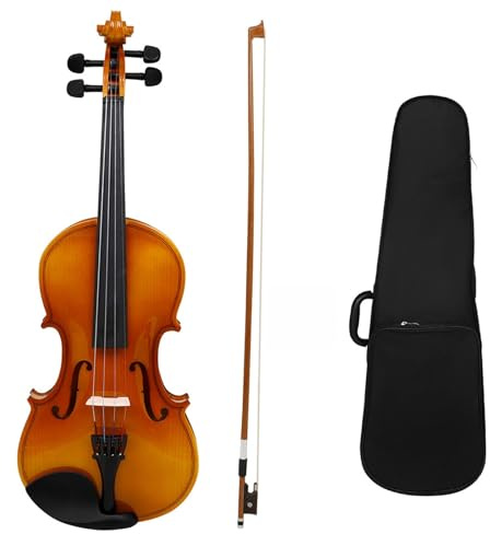 Violin Set Beliebte Violine Aus Fichte Massivholz Vinlin Anfänger-Erwachsenen-Violine 4/4-1/8(3/4)