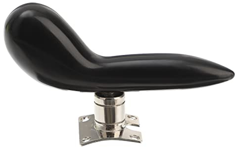 Fagott Handgelenkstütze aus Abs und Metall in Schwarz | Befestigungsschrauben und Sockel, Tragbar für Bassoon Spieler, Ergonomische Stütze mit Stabiler Ausführung