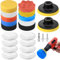 23 Stk 3 Zoll/76 mm Polierschwämme Pads, Polierset Auto Polierschwamm Auto Putz Set, Polierpads Polierauflage Polierhaub, Polieraufsatz Akkuschrauber Polieraufsatz Bohrmaschine Poliermaschine