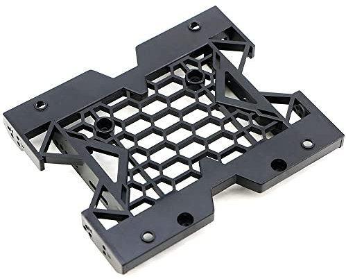 Bortivier 1Pcs 5.25Inch To 3.5Inch 2.5Inch Cooling Fan Bracket SSD HDD Mounting Bracket Internal Hard Disk Drive Bays Holder