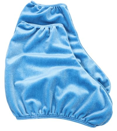 ORFOFE Fundas para Zapatos de Patinaje Profesionales en Poliéster Azul Diseño Portátil y Resistencia al Desgaste para Patines de Hielo en Casa o Viaje