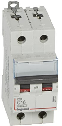 InterruptorAutomaticoDX3 2 Polos 16A Legrand 407800