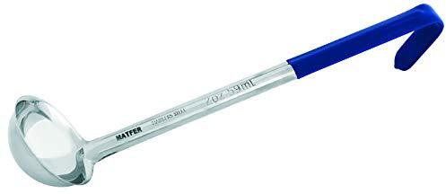 Le Petit Mitron Autre Louche INOX 6cl m. PVC Bleu