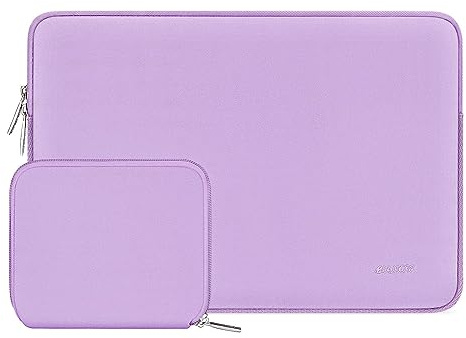 MOSISO Laptop Hülle Tasche 16 Zoll für MacBook Pro 16 M5 M4 M3 M2 M1/Lenovo | 16 Zoll Laptoptasche für MacBook Pro 16, HP Acer Dell ASUS Lenovo 15,6, Ultraleicht, Ultradünn Laptophülle, Lila