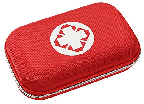 JAWSEU Medizinische Notfalltasche, Medizin Aufbewahrungstasche Leer Medikamententasche Erste Hilfe Set für Haus Auto Camping Reisen und Sport