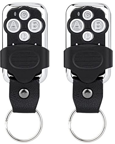 868MHz Garage Door Opener Duplicator Remote Control Compatible with Hörmann Handheld Transmitter Hs1 | Hs2 | Hsm2 | Hsm4 | Hse2 | Hsz1 | Hsz2 | Hsp4 | Hsp4-C | Hsd2-A | Hsd2-C 868 2 Pack