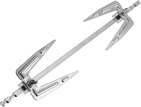 OFFSCH Asador Giratorio De Tenedor De Acero Inoxidable para Freidora De Aire y Parrilla para Asar Pollo y Pescado Barbacoas