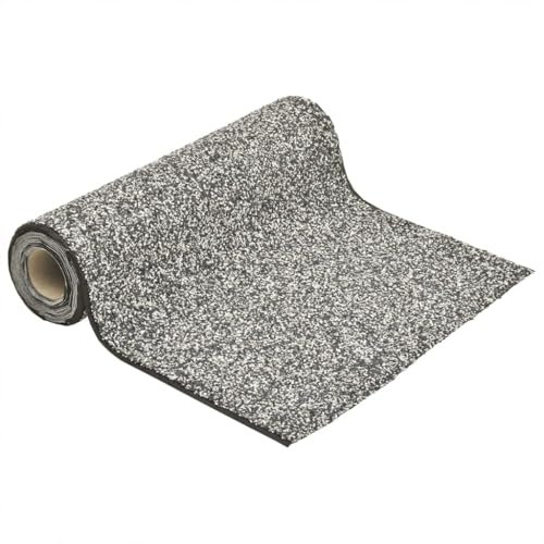 Sufrk Steinfolie Grau 200 x 60 cm, Steinoptik Folie Breite für den Teichrand, Bachlauf, Teichfolie, Sandfarbe