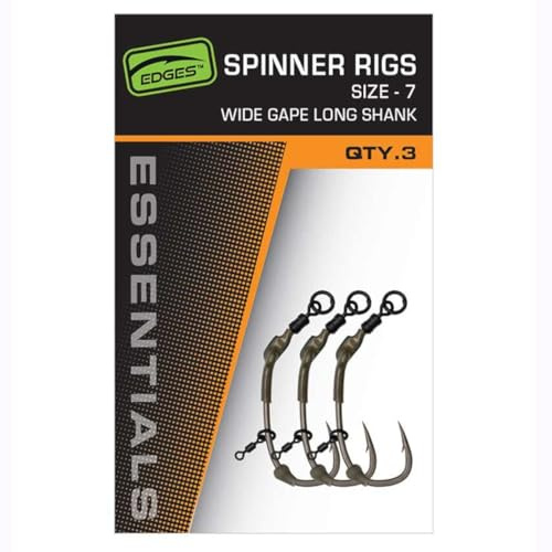 Fox Edges Spinner Rig - 3 Karpfenrigs