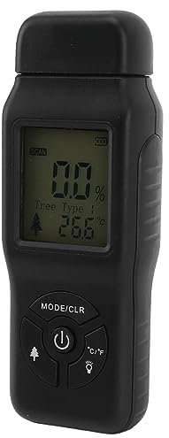 Mémoire d'humidité en Bois Numérique Test Précis de l'humidité Portable Précise pour le Matériau de Construction du Bois de Chauffage, adapté aux Projets de Menuiserie et aux Sites de Construction