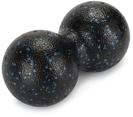 TREXO Double 12 cm Durchmesser Massageball in Blau Muskel-Massage-Ball bietet Erleichterung