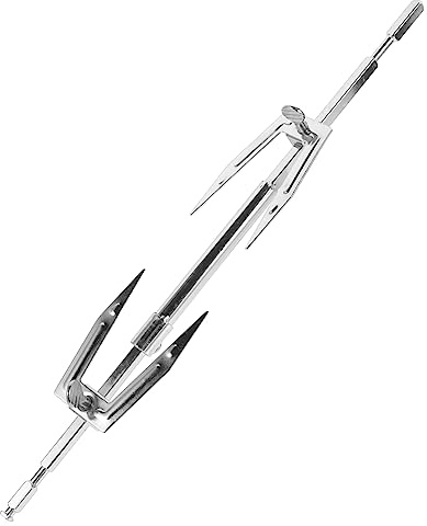 INOOMP Support de Poulet Acier Inoxydable Accessoire de Grill pour Friteuse à Air Barbecue Outil Pratique pour Cuisson Au Four Rôtisserie