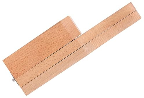 Hohopeti Tostonera Manuale in Legno Resistente per Schiacciare Plantain Patate e Banane Utensile Cucina Durevole con Bordi Arrotondati e Superficie Liscia Facile da Usare e Sicuro per