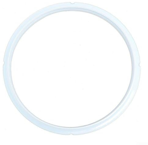 Guarnizione di ricambio in gomma siliconica trasparente per pentola a pressione elettrica, guarnizione di sicurezza ad alta elasticità, adatta per pentole da 2,5 L a 8 L (7/8 L)