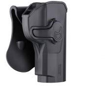 FONDINA IN POLIMERO PER Beretta PX4 DESTRA AMOMAX NERA