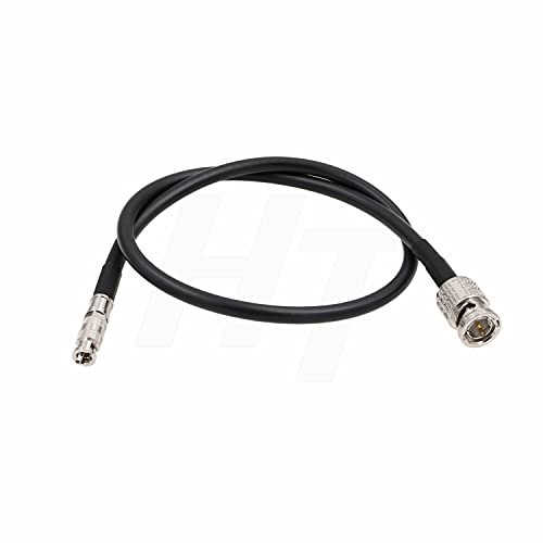 HangTon 2160p60 4K 12G SDI BNC Câble vidéo HD Micro BNC vers BNC standard pour caméra Blackmagic Video Assist 5 15 cm