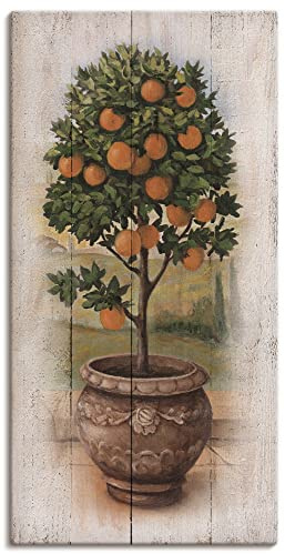 ARTLAND Wanddeko Leinwand Bilder Wandbild Pflanzen- & Blumen Bäume Obstbaum U0PV