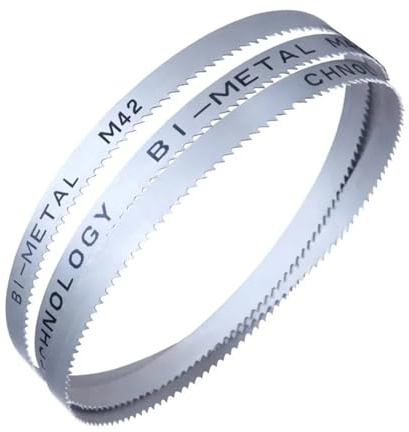 For couper le bois et le métal Lame de scie à ruban x 13 x 0,65 mm Lame de scie à ruban bimétallique M42(8 and 12 tpi,1638mm)