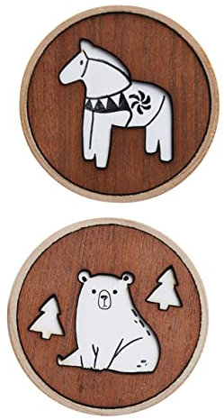VINTORKY 2pcs Creative Beer Bottle Opener Fridge Magnet Unique Design for Easy Use Camping and Parties Random Patterns for Fun Decor