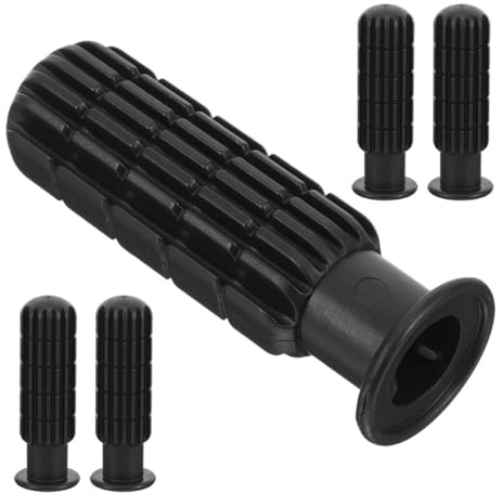 Totority Set 5 Impugnature da Calcio Balilla in Plastica Resistente Antiscivolo Ergonomiche per Tavolo da Biliardino 0,7 M, Parti di Ricambio per Manici di Calciobalilla da Tavolo