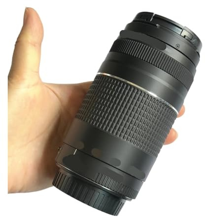 Camera Lens， Compatible con teleobjetivo Canon EF 75-300mm F/4-5,6 III for EOS 1300D 650D 700D 60D 70D 80D 6D 7D 5D2 5D3 T3i T5i T6