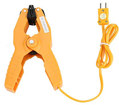 Akozon Thermocouple Sensor, HT-05 K Type Thermocouple Sensor TemperaturePipe Clamp 1~3/8 -40~200℃