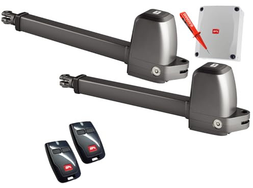 BFT ATHOS AC A25 KIT - Motor para puerta giratoria (2 hojas, 3 en 1)