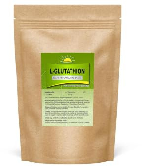 L-Glutathion, reduced, pflanzlich, vegan, 30 g Pulver, ohne Zusatzstoffe