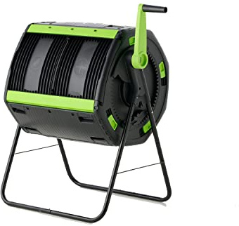 MAZE RSI- 48 Gallon Geared Two Compartment Compost Tumbler