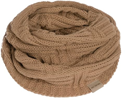 KNIT FACTORY - Bobby Loop Schal - Grob Gestrickter Schlauchschal - Für Damen und Herren - Strickschal mit Wolle - Hochwertige Qualität