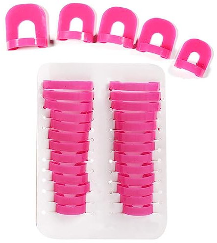 USTNIR 26 Pcs Nagellack Schablone wiederverwendbar Nägel Edge Hautbarriere Kit polnischen Korrektoren