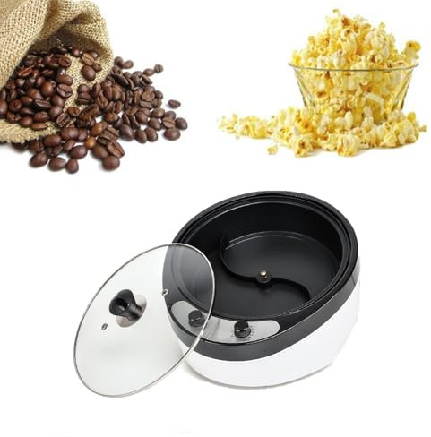 Kindevieft Electric Coffee Beans Roaster, Coffee Roaster Machine 0-240℃ Temperature Adjustable, 800g Professional Coffee Roasting Machine for Coffee Bean Nuts Baking Grains
