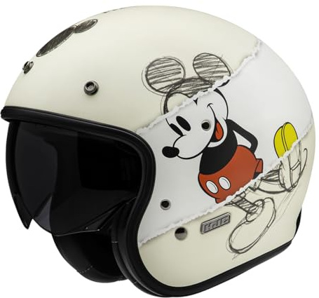 HJC, Casque Moto Jet V31 Disney Mickey Sketch