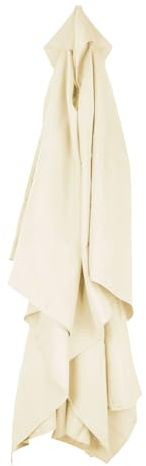 KDQRMVV replacement parasol canopy 8 arms 3.5m cream colour