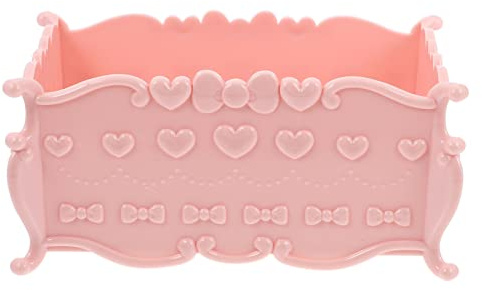 Milisten Hamster Bath Container Pink Plastic Bathtub with Non-slip Bottom for Relaxing Sand Bath Pet Supply for Hamsters Mice and Gerbils