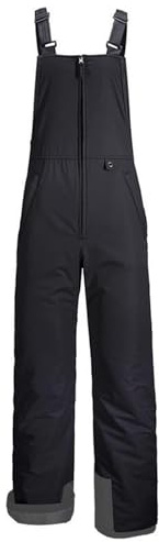 Salopette Neve Donna Uomo Invernali in Nylon Impermeabile Pantaloni Sci Asciugatura Rapida con Bretelle Regolabili Completo Tuta Sci Snowboard Elegante Aderenti Curvy Tecnici per Trekking Lavoro