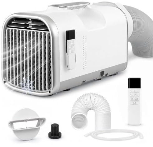 ZEEKYFOR Condizionatore d'Aria Portatile a Compressore da 5~10㎡ 4400BTU