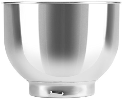 KLARSTEIN Bella Lucia Bol inox pièce de rechange (accessoire pour robots de cuisine Lucia/Bella, idéal pour les versions vissées en sens antihoraire)