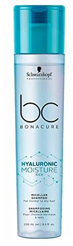 Schwarzkopf Professional BONACURE Hyaluronic Moisture Kick Micellar Shampoo, 3er Pack (3 x 250 ml)