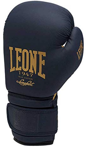 LEONE 1947, Boxningshandskar, Blue Edition, Unisex vuxen, Blå, 12 OZ, GN059B