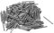 sourcing map Finishing Nails Hand-Drive Hardware Carbon Steel Nail 35mm 1.4-inches 100pcs, Silver