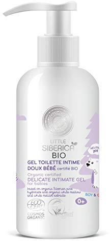 Natura Siberica Little Siberica Gel intime délicat certifié bio pour bébé 250 ml
