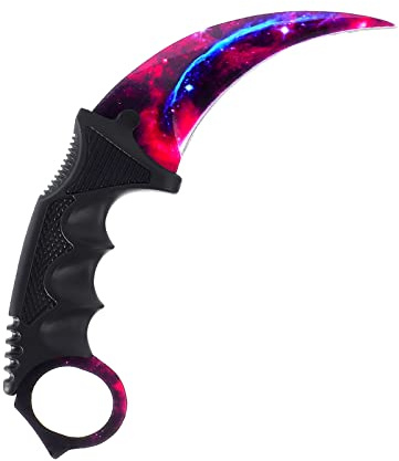 Milaloko Karambit Knife Trainer Without Cutting Edge Practice Training Knife with Sheath for Beginner 100% Safe Trainer Tool,XK2-001