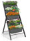 COSTWAY 5-Tier Raised Garden Bed, Vertical Garden Planter with 5 Removable Trays, Drainage Holes and Foot Pads, Indoor Outdoor Elevated Flower Herb Growing Box for Patio Yard Balcony (Grey)
