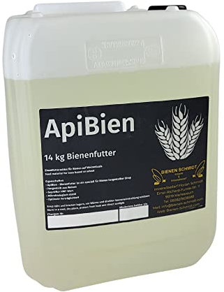 APIBIEN Bienenfutter Sirup 14 kg flüssig im Kanister Weizenbasis Futter für Bienen (1)