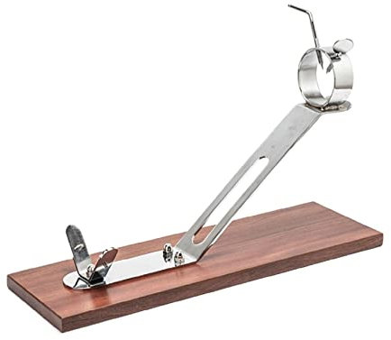 Support à Jambon 1pc Ham Rack Wood for cuisine Barbecue Fête, Restaurant Accueil Cuisine Accessoires, Conçu for les services de Ham Support Jambon cru