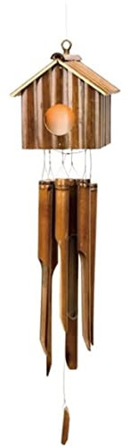 ASHSDI Windspiele für Draußen， Bambus-Windspiele Für Outdoor & Indoor Garden Yark Patio Und Home Outdoor Creative Ornaments Dekoration Memorial Windspiele