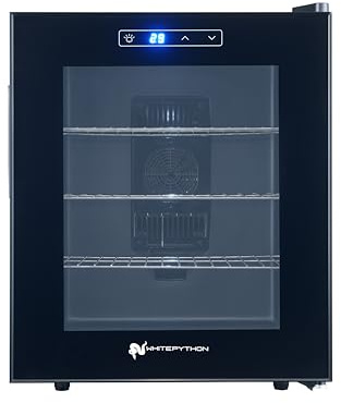 WhitePython Incubatrice per rettili, 49 l, per cova uova, lucertole, tartarughe, draghi barbuti, tecnologia di riscaldamento automatico termoelettrico, semplice da usare