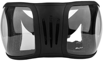 MagiDeal Augenschutz für Pferde, Pferdeaugenabdeckung, Winddicht, Winddichte Pferderennbrille, Reitbrille zum Springreiten